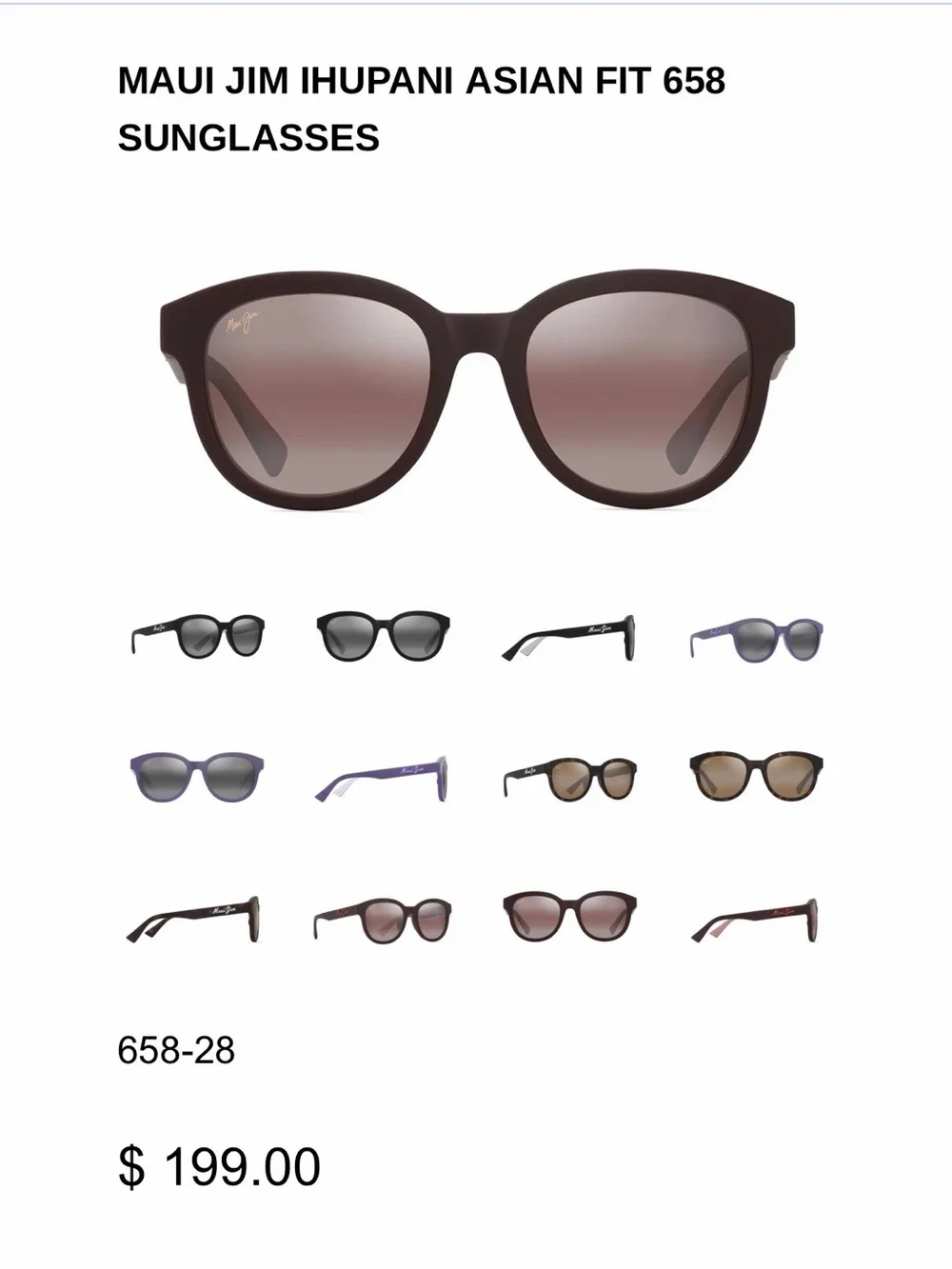 Maui Jim brand new
